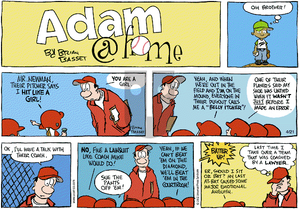 Adam@Home on Sunday April 21, 2002 Comic Strip