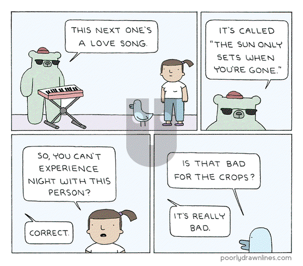 Poorly Drawn Lines on Friday October 11, 2019 Comic Strip