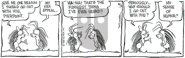 The Grizzwells on Wednesday August 6, 1997 Comic Strip