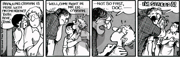 For Better or For Worse on Monday August 11, 1980 Comic Strip