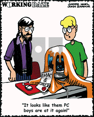 Working Daze on Monday April 15, 2002 Comic Strip