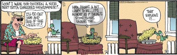 Monty on Tuesday December 29, 2020 Comic Strip