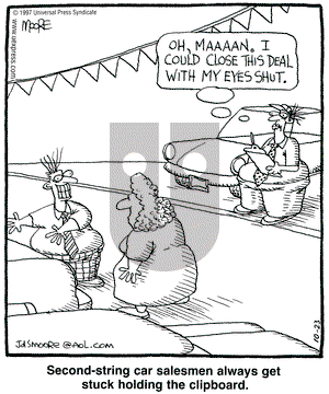 In the Bleachers on Sunday February 22, 1998 Comic Strip
