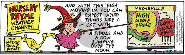 Frank and Ernest on Wednesday October 22, 2003 Comic Strip