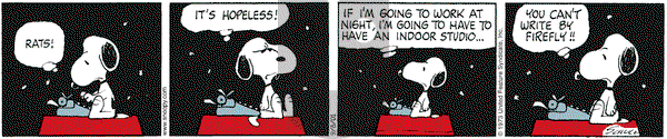 Peanuts on Saturday September 8, 2001 Comic Strip