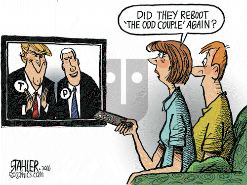 Jeff Stahler on Tuesday July 19, 2016 Comic Strip