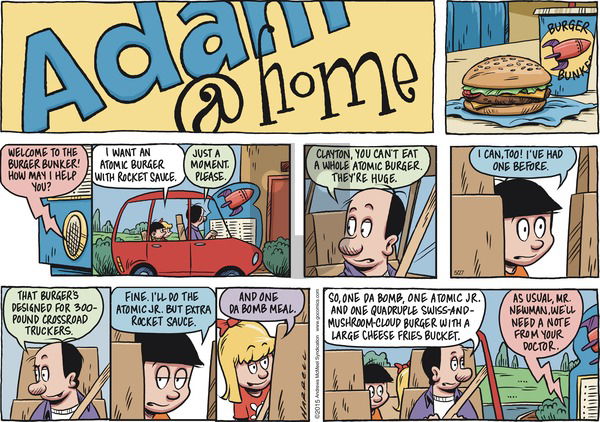 Adam@Home on Sunday May 27, 2018 Comic Strip