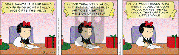 Nancy on Monday December 23, 2019 Comic Strip