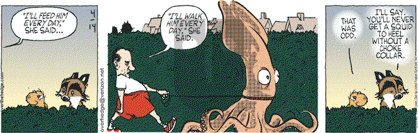 Over the Hedge on Tuesday April 14, 2009 Comic Strip