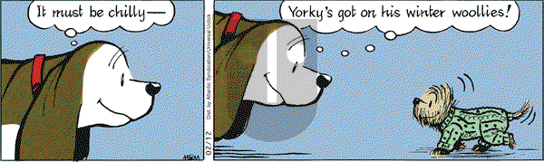 Fred Basset on Friday February 12, 2010 Comic Strip