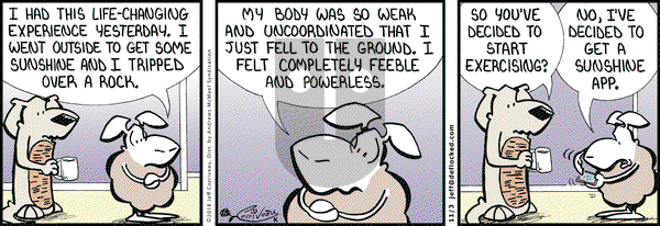 DeFlocked on Saturday November 3, 2018 Comic Strip