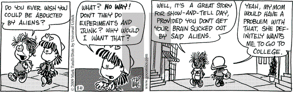 Heart of the City - Wednesday November 11, 2009 Comic Strip