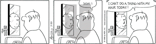 The Born Loser on Sunday October 24, 1999 Comic Strip