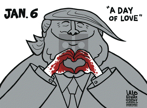Lalo Alcaraz on Monday October 21, 2024 Comic Strip
