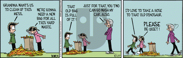 Grand Avenue on Friday October 27, 2017 Comic Strip