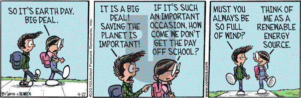 Grand Avenue on Thursday April 22, 2010 Comic Strip