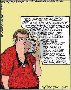 Close to Home on Thursday June 21, 2018 Comic Strip
