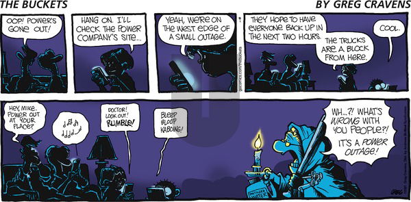 The Buckets on Sunday August 1, 2021 Comic Strip