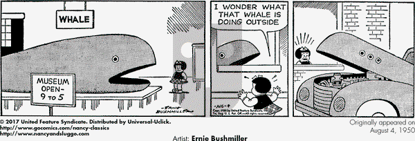 Nancy Classics on Friday August 4, 2017 Comic Strip