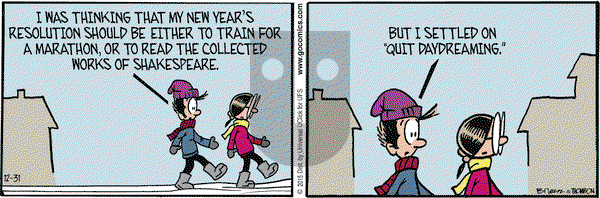 Grand Avenue on Thursday December 31, 2015 Comic Strip