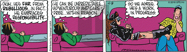 Rose is Rose on Saturday April 9, 2016 Comic Strip