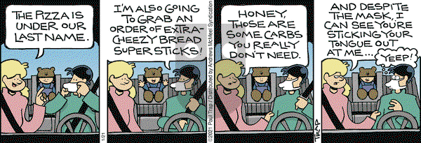 Thatababy - Thursday January 21, 2021 Comic Strip