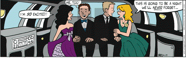 Luann on Thursday April 17, 2014 Comic Strip