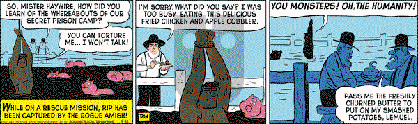 Rip Haywire on Friday September 11, 2015 Comic Strip