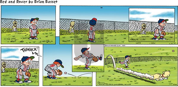 Red and Rover on Sunday July 22, 2012 Comic Strip