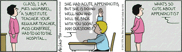 The Born Loser on Monday October 29, 2012 Comic Strip