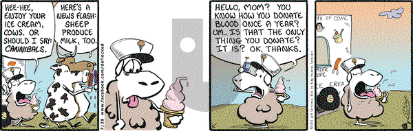 DeFlocked on Saturday July 28, 2012 Comic Strip