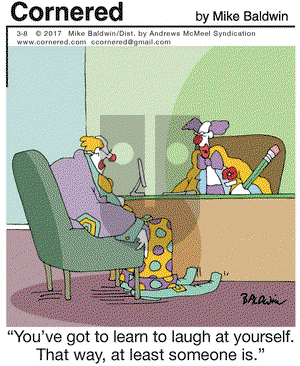 Cornered on Wednesday March 8, 2017 Comic Strip