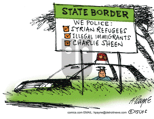 Henry Payne on Thursday November 19, 2015 Comic Strip