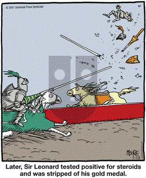 In the Bleachers on Thursday January 13, 2005 Comic Strip
