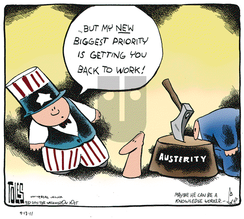 Tom Toles on Tuesday September 13, 2011 Comic Strip
