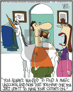 The Flying McCoys on Saturday November 24, 2018 Comic Strip