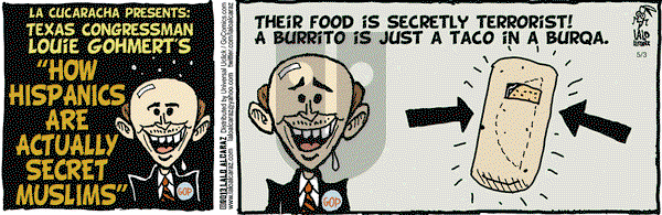 La Cucaracha on Friday May 3, 2013 Comic Strip