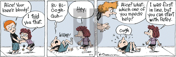 Cul de Sac on Thursday September 14, 2017 Comic Strip