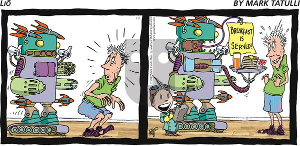 Lio on Sunday January 13, 2019 Comic Strip