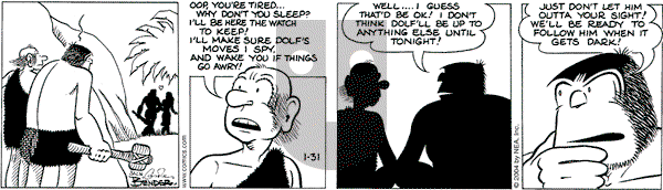 Alley Oop on Saturday January 31, 2004 Comic Strip