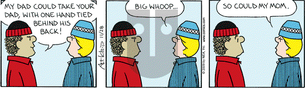 The Born Loser on Saturday November 28, 2009 Comic Strip