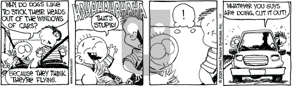 The Buckets on Saturday January 27, 2001 Comic Strip