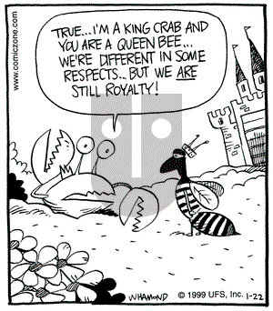 Reality Check on Friday January 22, 1999 Comic Strip