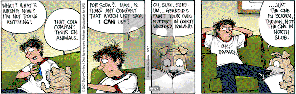 Get Fuzzy - Saturday August 17, 2019 Comic Strip