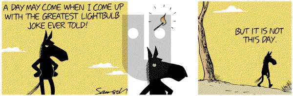 Dark Side of the Horse on Thursday February 9, 2012 Comic Strip
