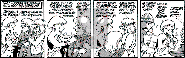 Doonesbury on Wednesday January 13, 1988 Comic Strip