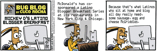 La Cucaracha on Saturday October 15, 2011 Comic Strip