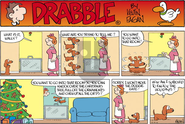 Drabble on Sunday December 19, 2010 Comic Strip
