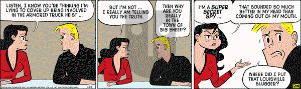 Rip Haywire on Friday January 26, 2018 Comic Strip