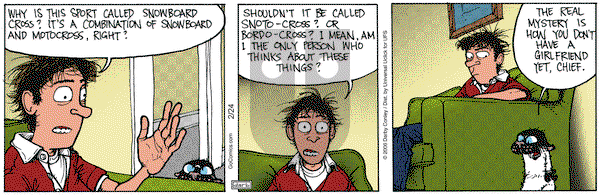 Get Fuzzy on Monday February 24, 2014 Comic Strip